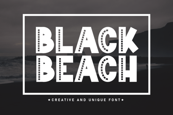 Black Beach Font Review