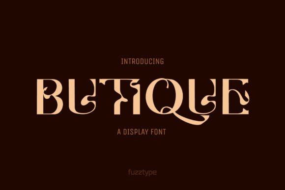 Butique Font for Web Design