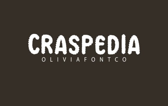 Craspedia: A Handcrafted Display Font with Bold Personality