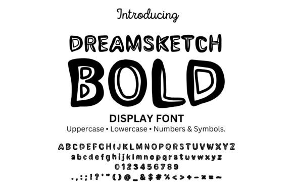 Dreamsketch Bold Font