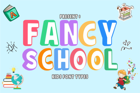 Fancy School Font Brings Playful Charm to Handmade Products