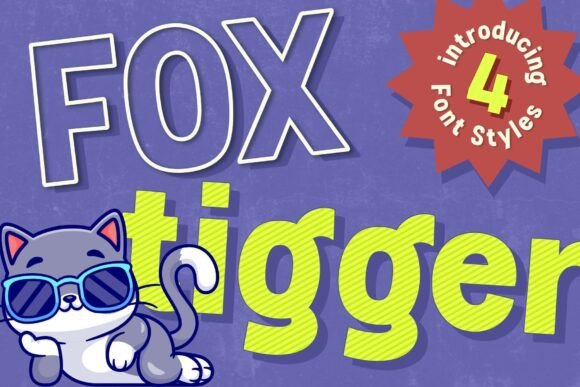 Fox Tigger: Bold Display Font