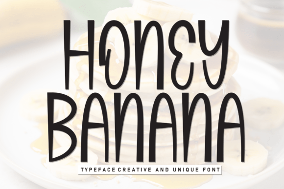Honey Banana Font for Elegant Design