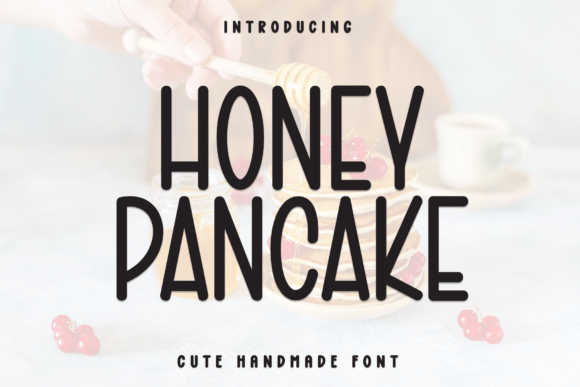 Honey Pancake Font for Creative Brands