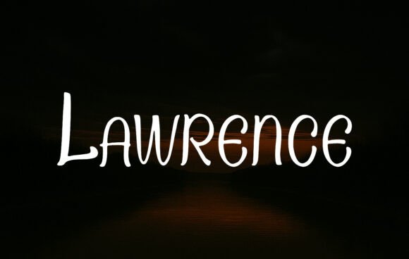 Lawrence Font for Bold Campaigns