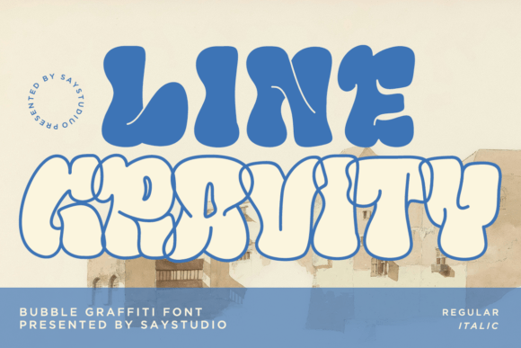Line Gravity Font Review
