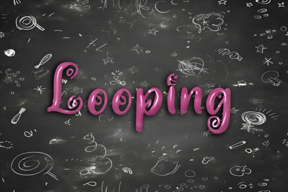 Looping Curly Font Review for Campaign Designers