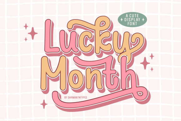 Lucky Month Font