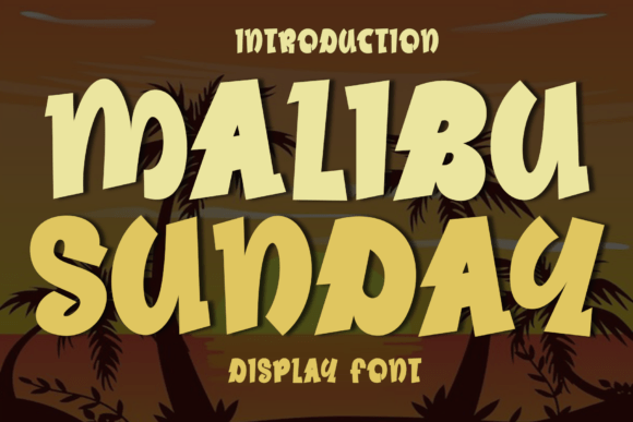 Malibu Sunday: A Flowing Script Font for Elegant Branding