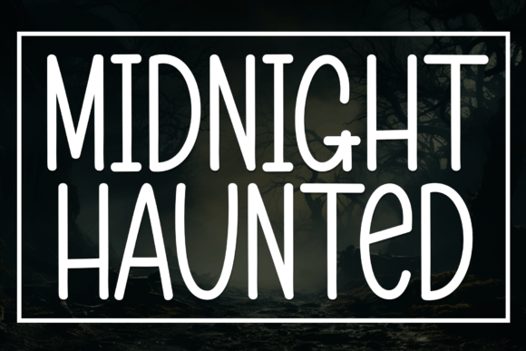 Midnight Haunted Font Review