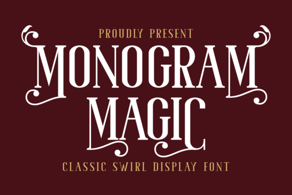 Monogrammagic Italic Font Review: Ornamental Elegance for Brand Campaigns