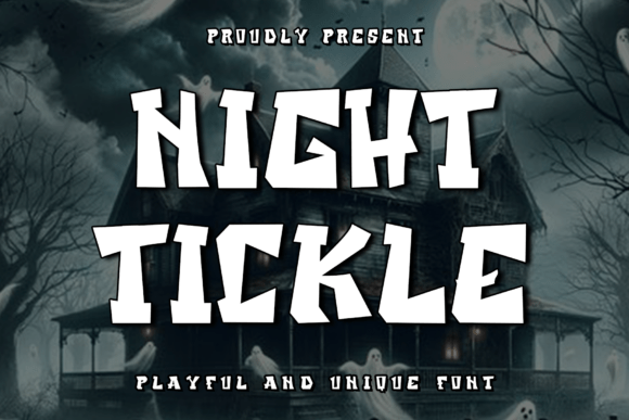 Night Tickle Font for Creative Projects