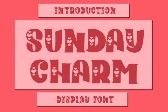 Sunday Charm: A Soft Display Font for Elegant Branding