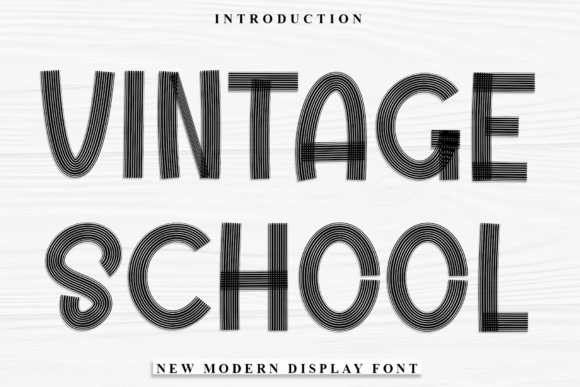 Vintage School Font Review