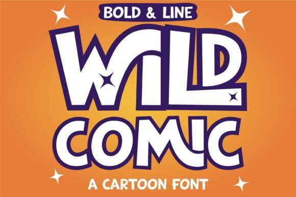 Wild Comic: A Bold Playful Font for Small Business Branding
