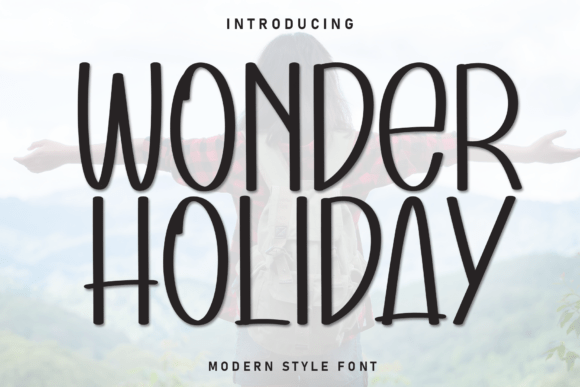 Wonder Holiday Font for Creative Makers